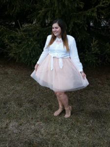 spring blush pink tutu Kait Gambier